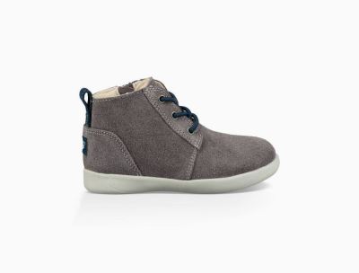 UGG Kristjan Chukka Big Kids Boots Charcoal/ Deep Grey - AU 487AB